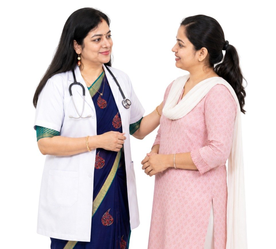 Doctor providing compassionate care to a patient